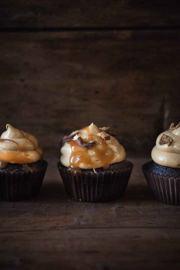 Chocolate Peanut Butter Cupcakes