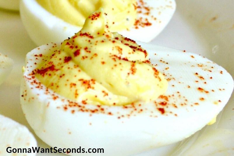 A classic deviled egg from Gonna Want Seconds