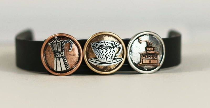 Coffee Charms for Fitbit Fitness Bracelets | Food For Net Coffee Charms for Fitbit Fitness Bracelets