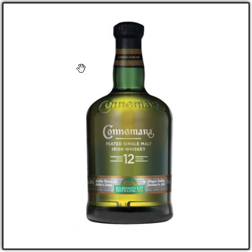 Connemara 12 Year Old Peated Irish Single Malt Whiskey