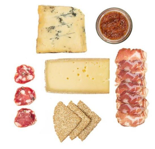 Craved | Food For Net A selection of cheese, meat and crackers