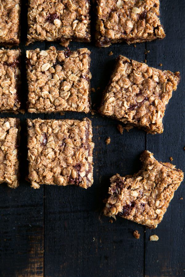 Chocolate Espresso Date Oat Bars