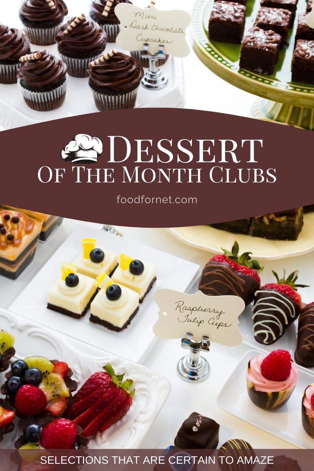 Sweets of deals the month club