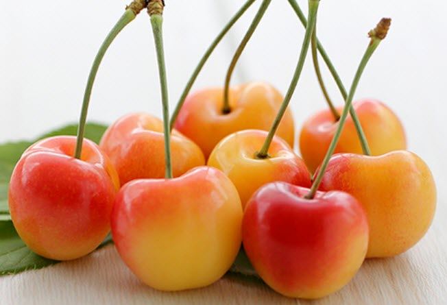 A selection of unusual cherries