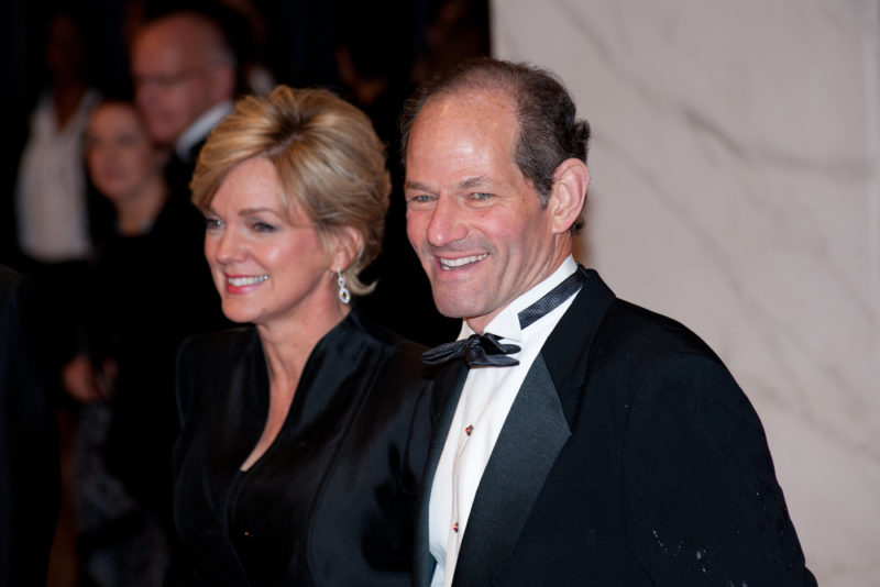 Eliot spitzer with another former governor