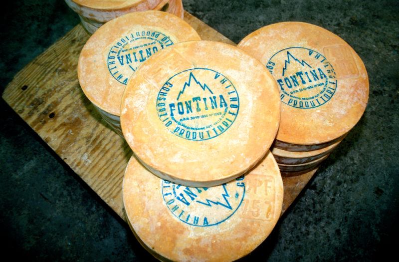 Fontina Cheese Wheels