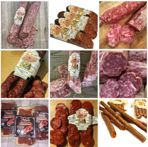 Fortuna’s Sausage & Italian Market | Food For Net A selection of 9 salami images