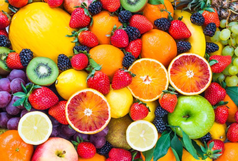 A selection of fresh fruit