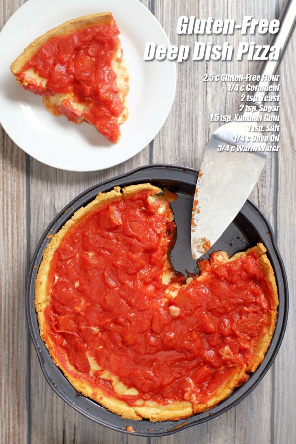 GlutenFree Deep Dish Pizza Recipe Food For Net