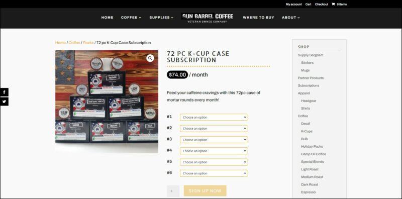 K Cup Subscription by Storyville - Keurig® Coffee Subscription