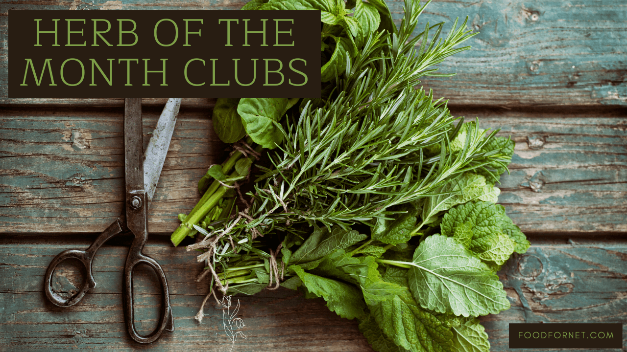 3 Aromatic Herb of the Month Clubs+Herb Gift Boxes Food For Net