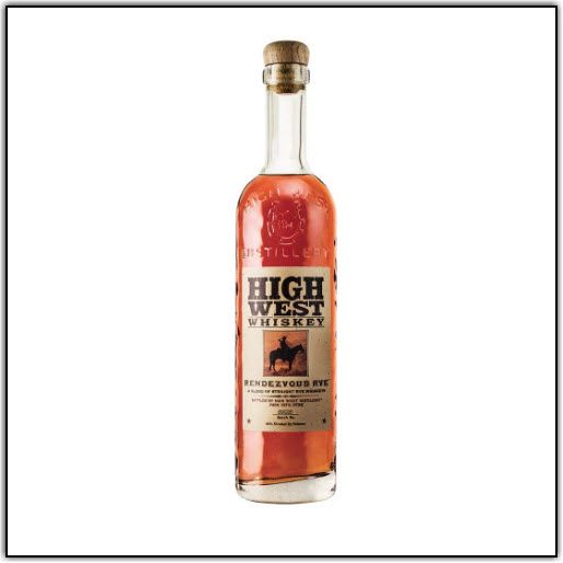 High West Rendezvous Rye Whiskey