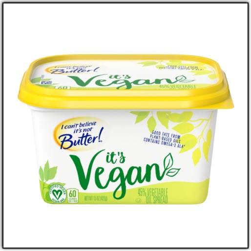 I can't believe it's not butter it's vegan