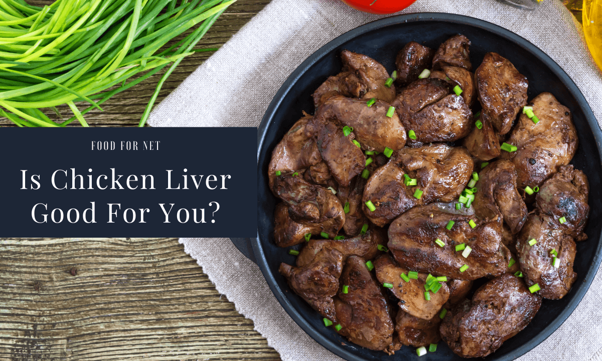 A dark dish of cooked chicken liver, looking at whether chicken liver is good for you