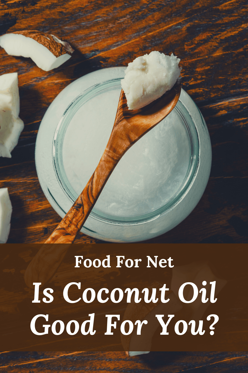 Is Coconut Oil Good For You? A jar of coconut oil with a spoon lying across it