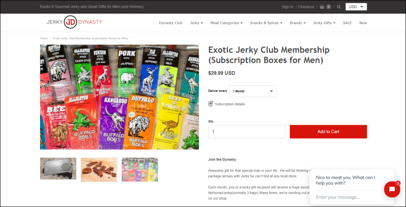22 Savory Jerky of the Month Clubs + Jerky Crate Food For Net