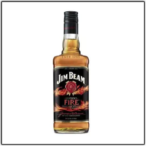 Jim Beam Kentucky Fire Bourbon Whiskey 