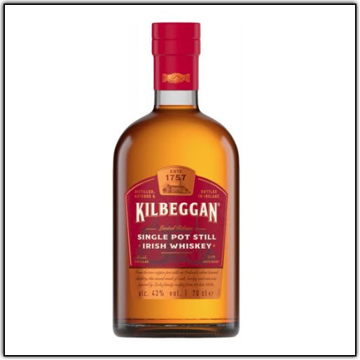 Kilbeggan Single Pot Still Irish Whiskey