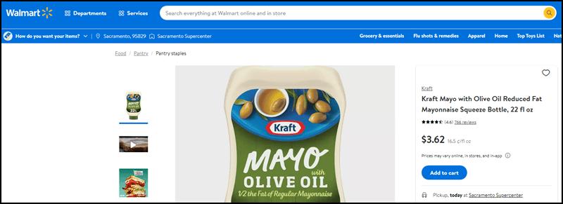 Kraft mayo olive oil