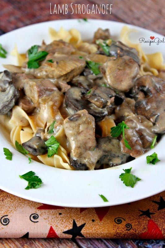 Lamb-Stroganoff