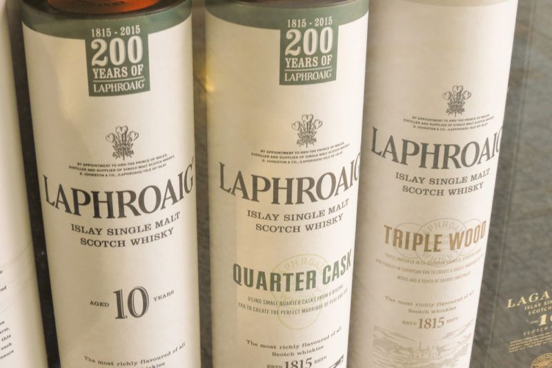 Laphroaig collectors edition quarter cask and triple wood