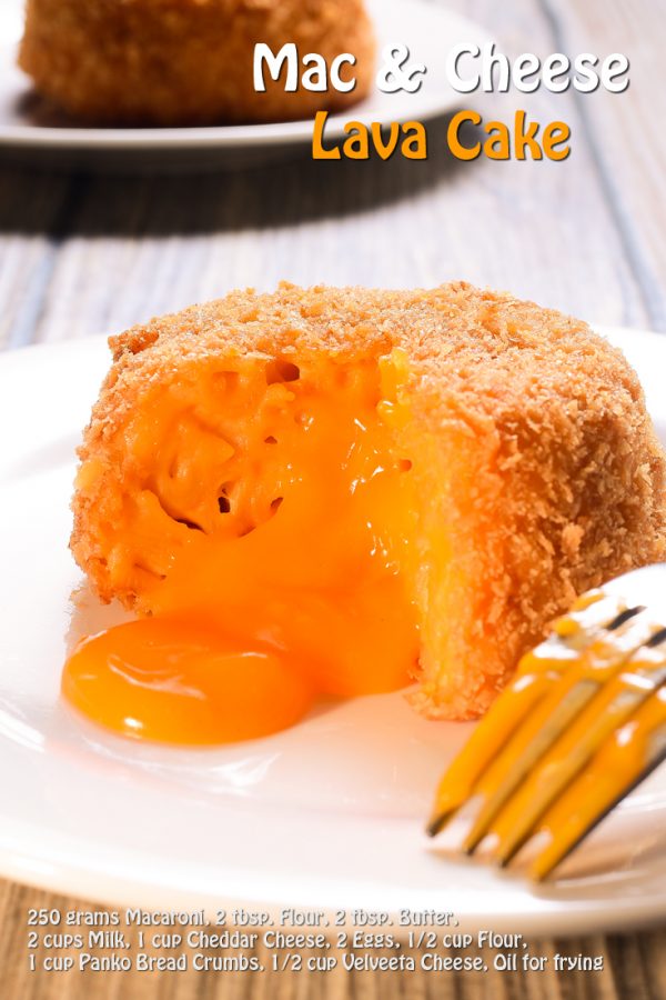 Mac and Cheese Lava Cake Food For Net