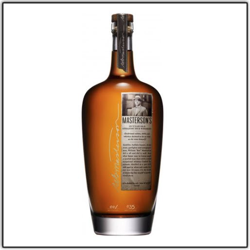 Masterson’s 10-Year-Old Straight Rye Whiskey