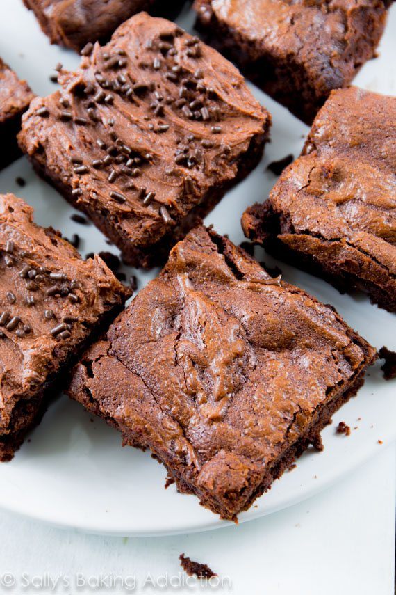 Chewy Fudgy Homemade Brownies