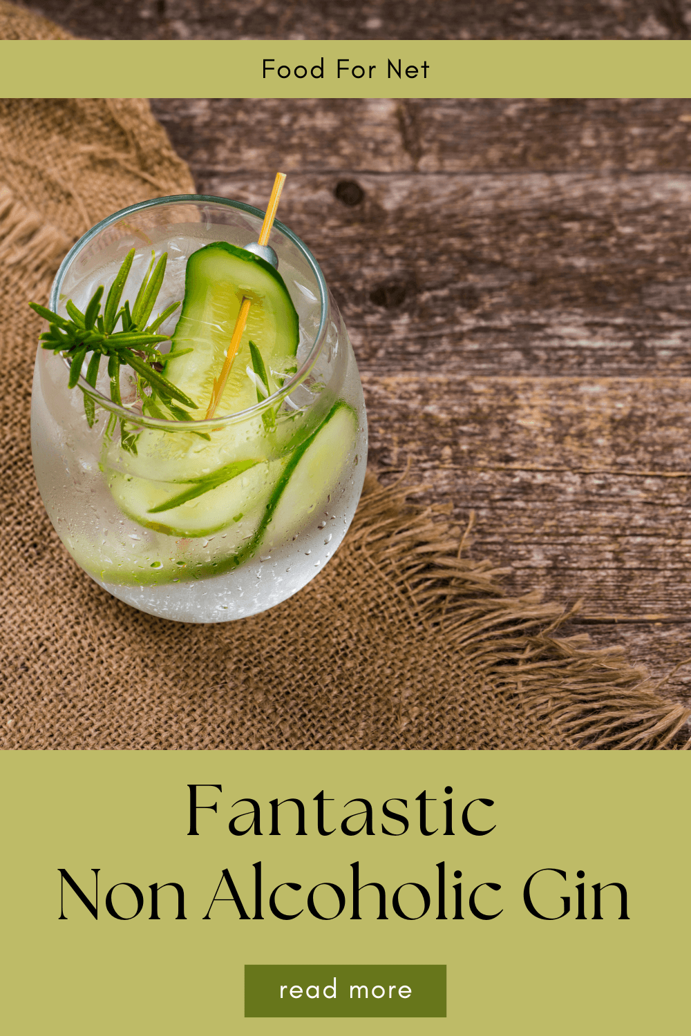 A gin and tonic made using non alcoholic gin instead of regular gin