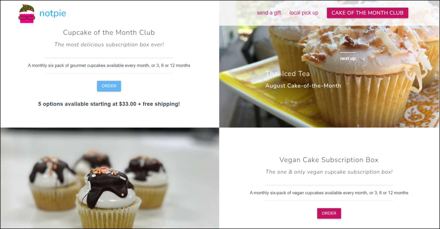 16 Cupcake Of The Month Clubs That Are Too Good To Ignore Food For Net