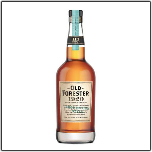 Old Forester 1920 Prohibition Style Bourbon Whiskey 