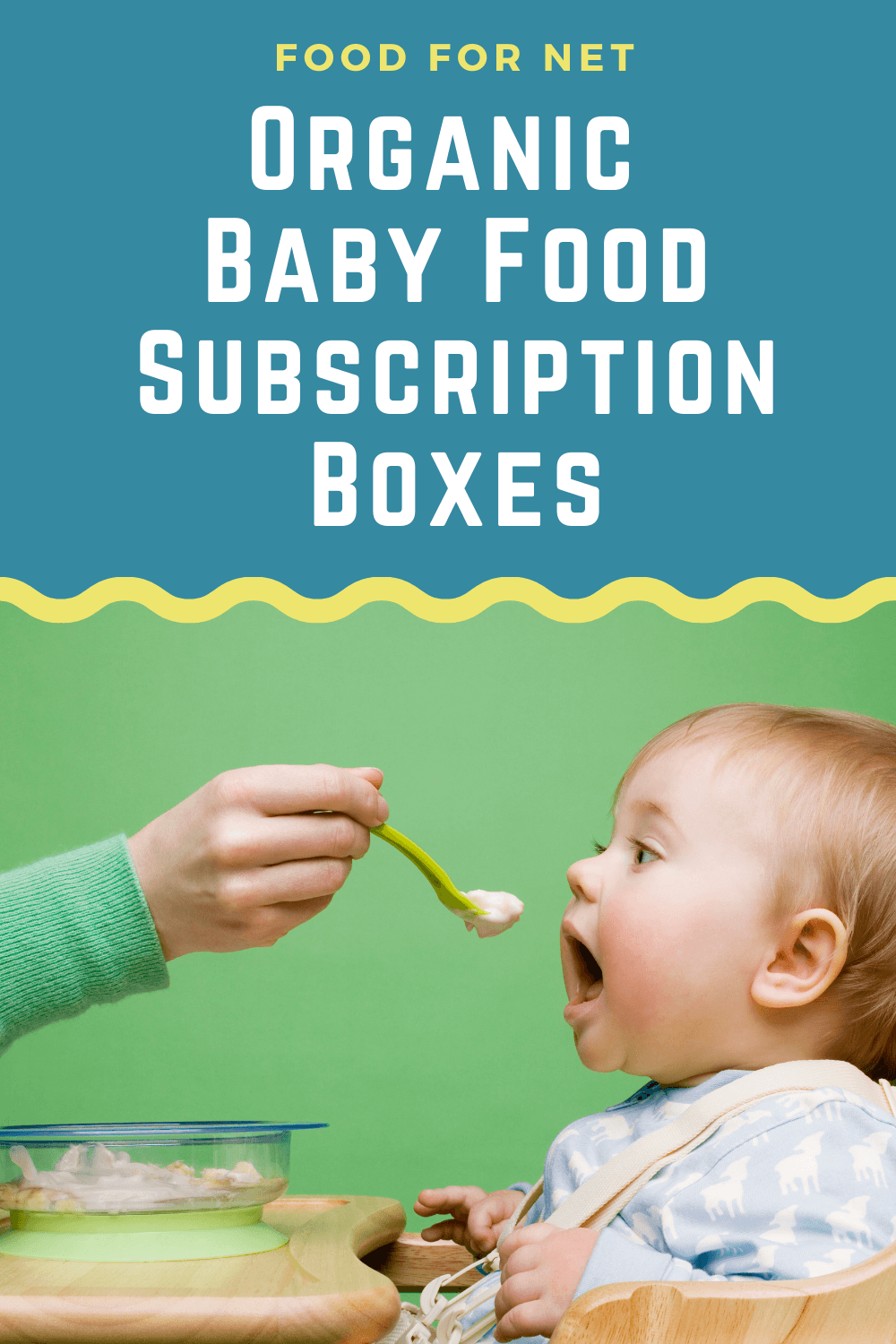 A baby being fed baby food from a spoon while sitting in a high chair