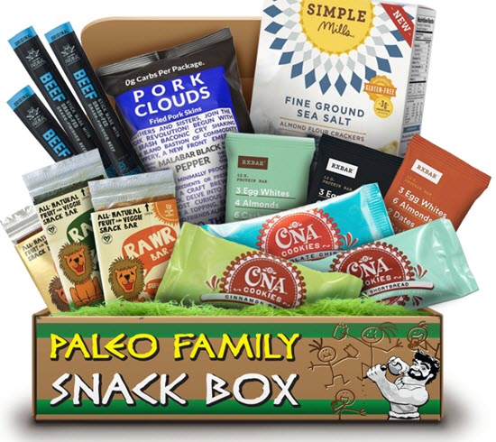 A snack box with a variety of different snacks