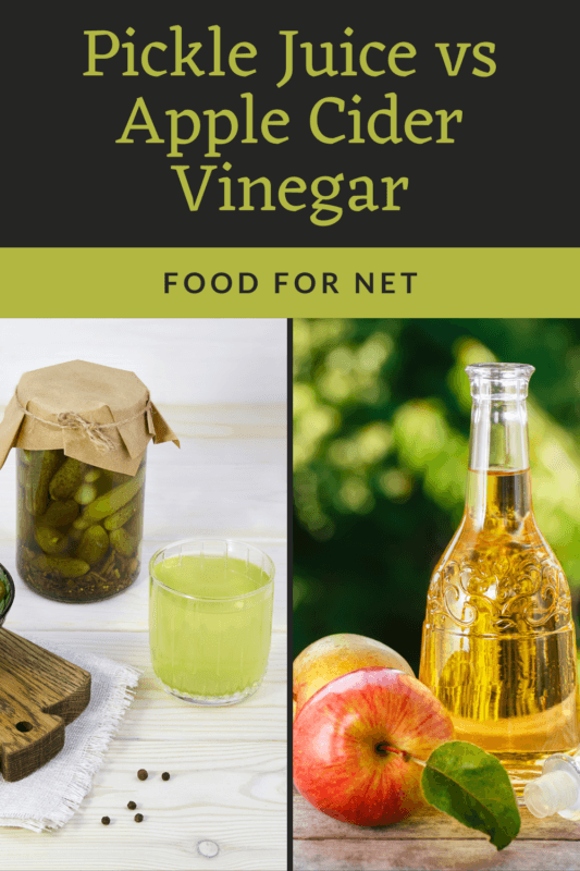 Pickle Juice Vs Apple Cider Vinegar Food For Net