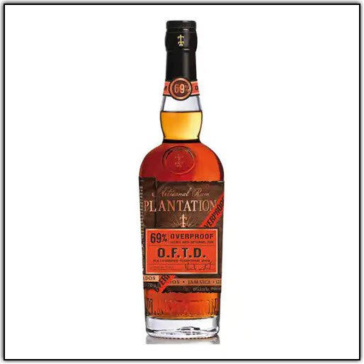 Plantation Dark Overproof Rum 