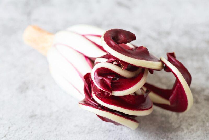 a closeup image of Radicchio Rosso di Treviso