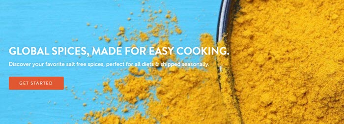 RawSpiceBar | Food For Net Golden spice on a blue table