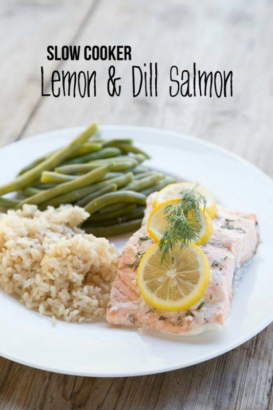 Slow-Cooker-Lemon-and-Dill-Salmon