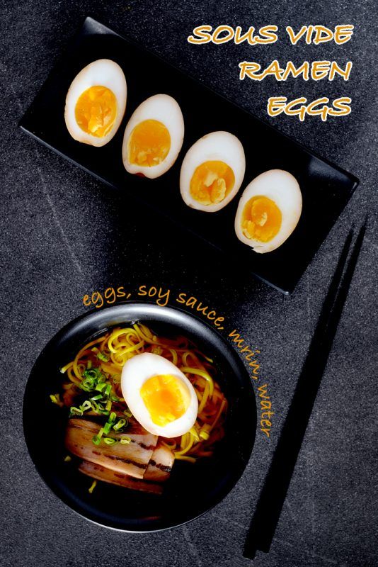 Sous Vide Ramen Eggs