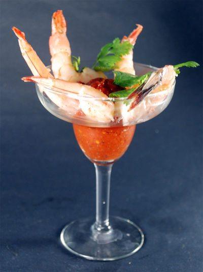 Sous Vide Shrimp Cocktail