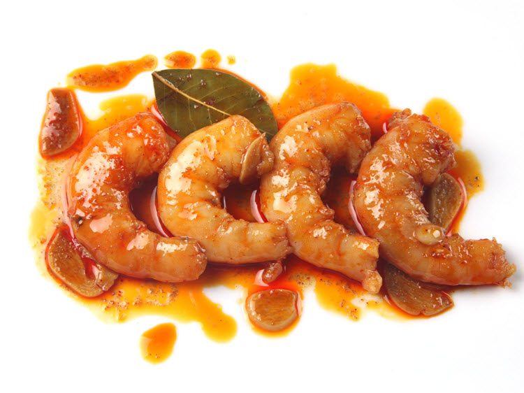 Sous Vide Shrimp with Garlic, Smoked Paprika and Sherry