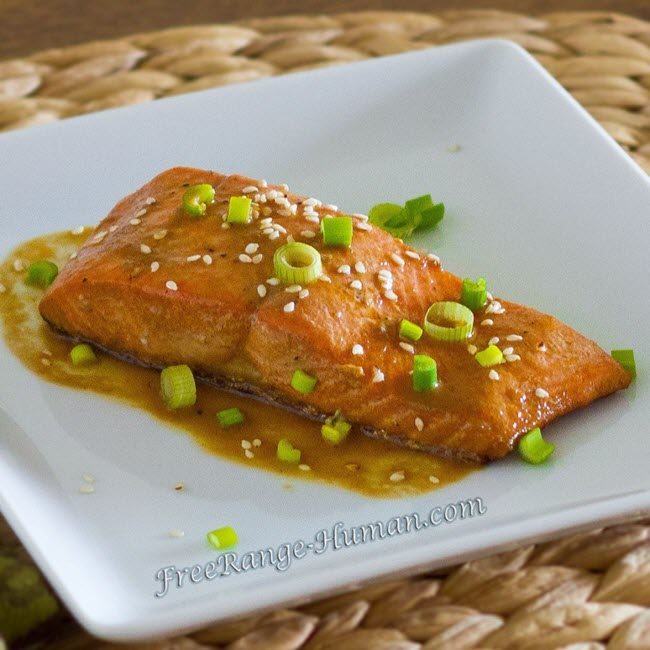 Sweet Sesame Ginger Salmon