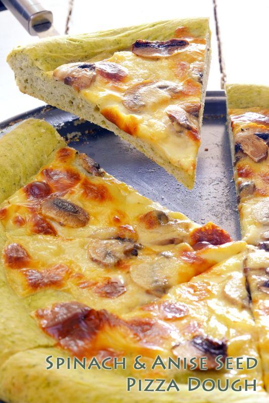 Spinach and Anise Seed Pizza Dough Recipe Food For Net