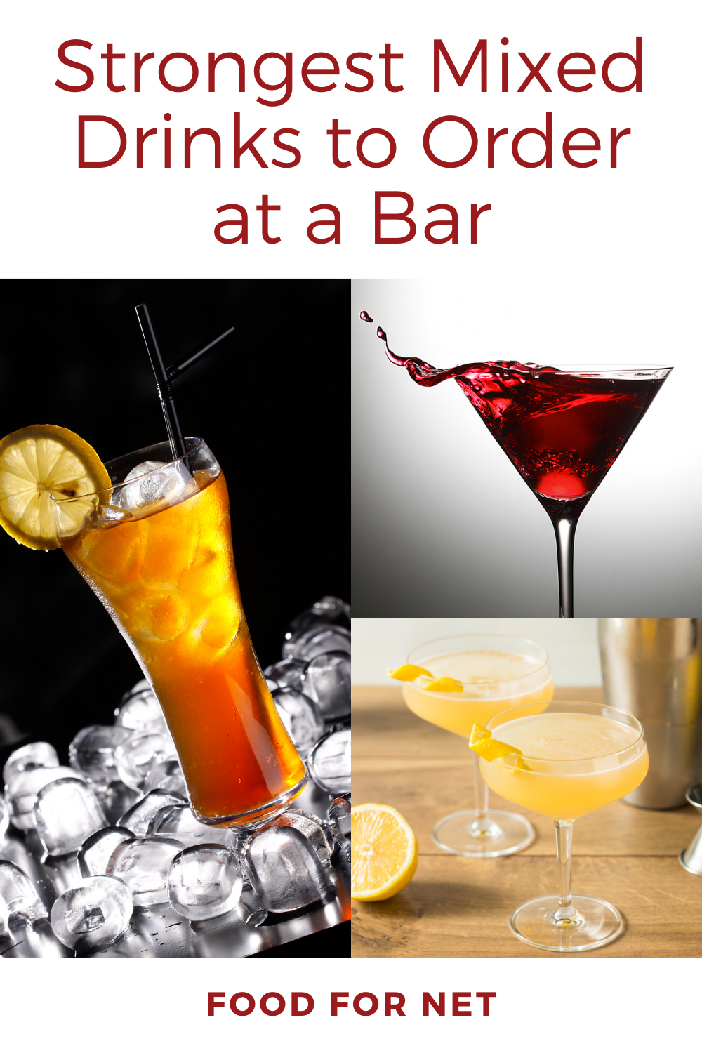 27 Strongest Mixed Drinks To Order At A Bar Food For Net