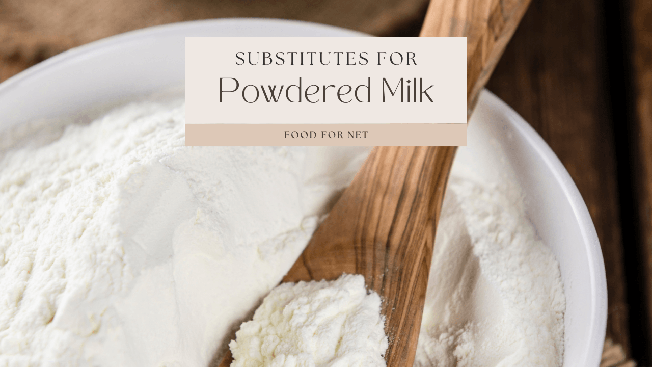 The Best Substitutes For Powdered Milk | Food For Net