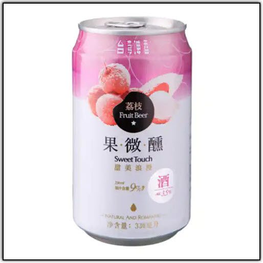 Sweet Touch Lychee Beer