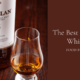A bottle of Macallan whiskey next to a glass