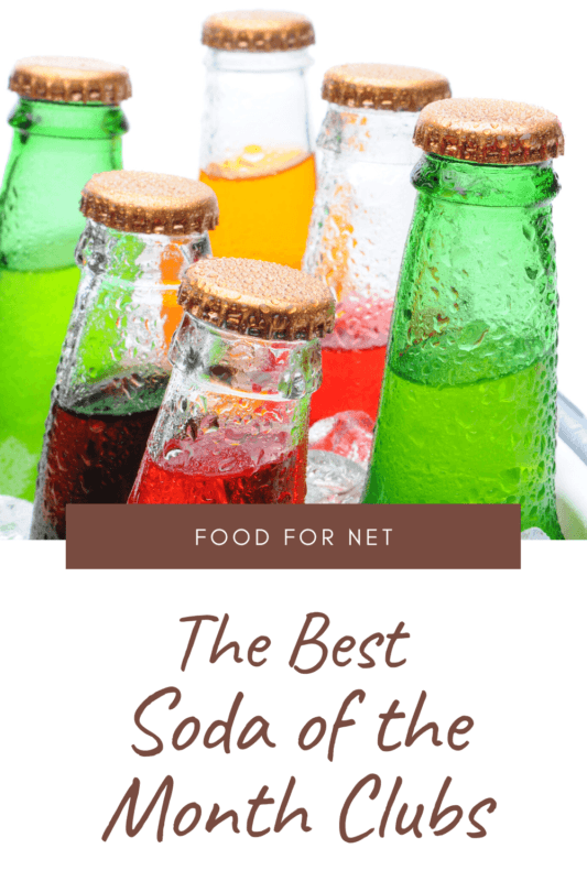 4 Bubbly Soda of the Month Clubs + A Gift Box Food For Net