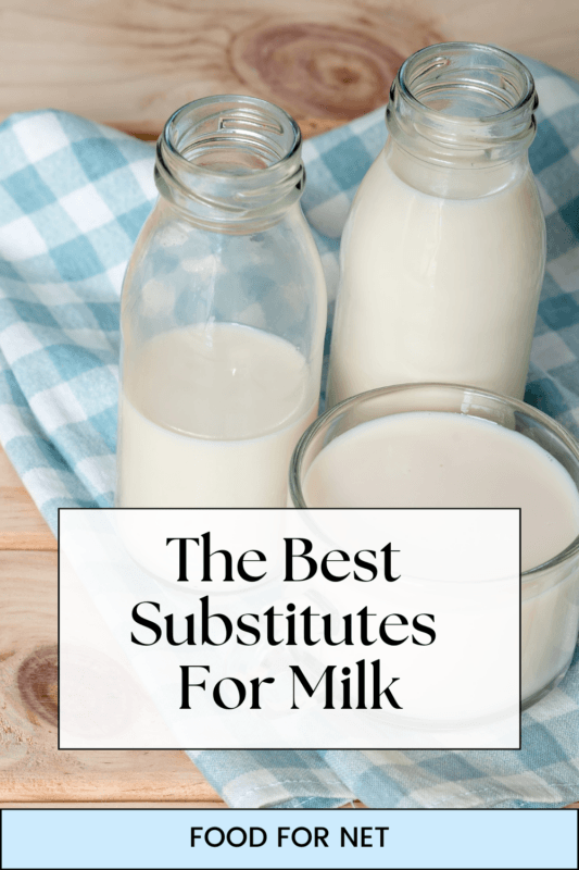 Substitutes For Milk Food For Net
