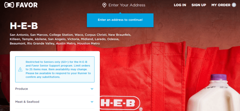 The HEB and Favor Partnership